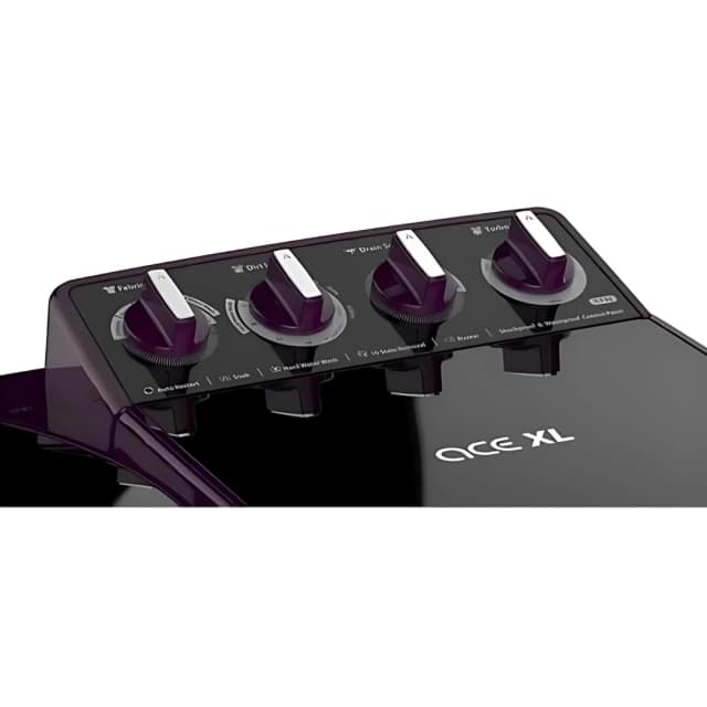 Whirlpool Top Load Semi Automatic Washing Machine 9.5 KG (SA 95 X 5S-White With Royal Purple Lid)