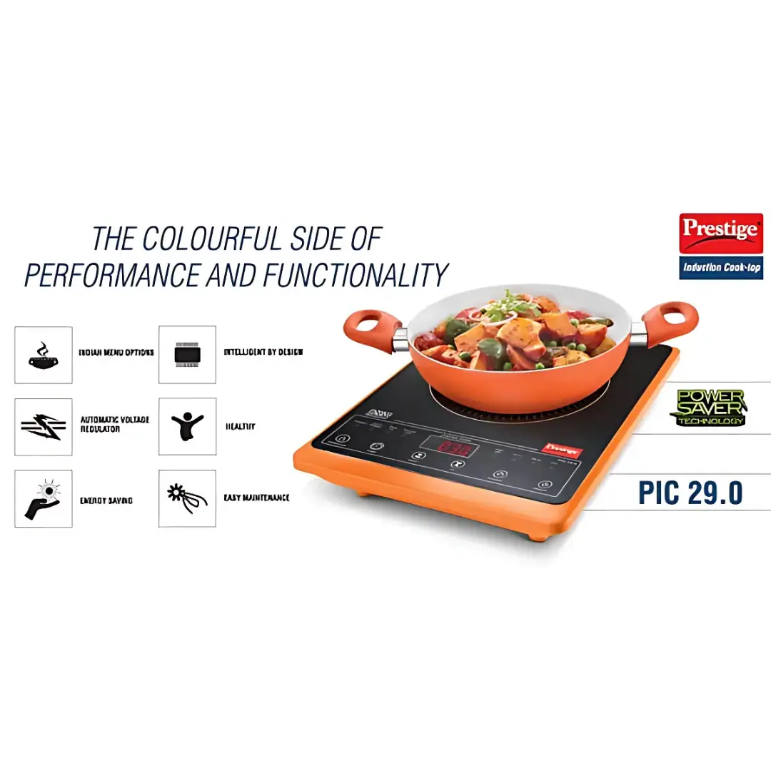 Prestige PIC 29.0 Induction Cooktop 2000 W Orange