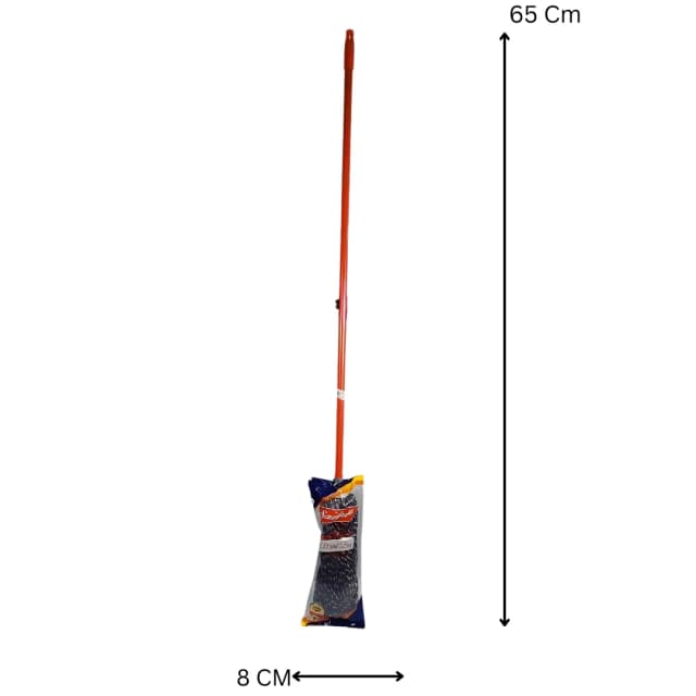 Sanju Metal Big Red Cotton Floor Cleaning Mop