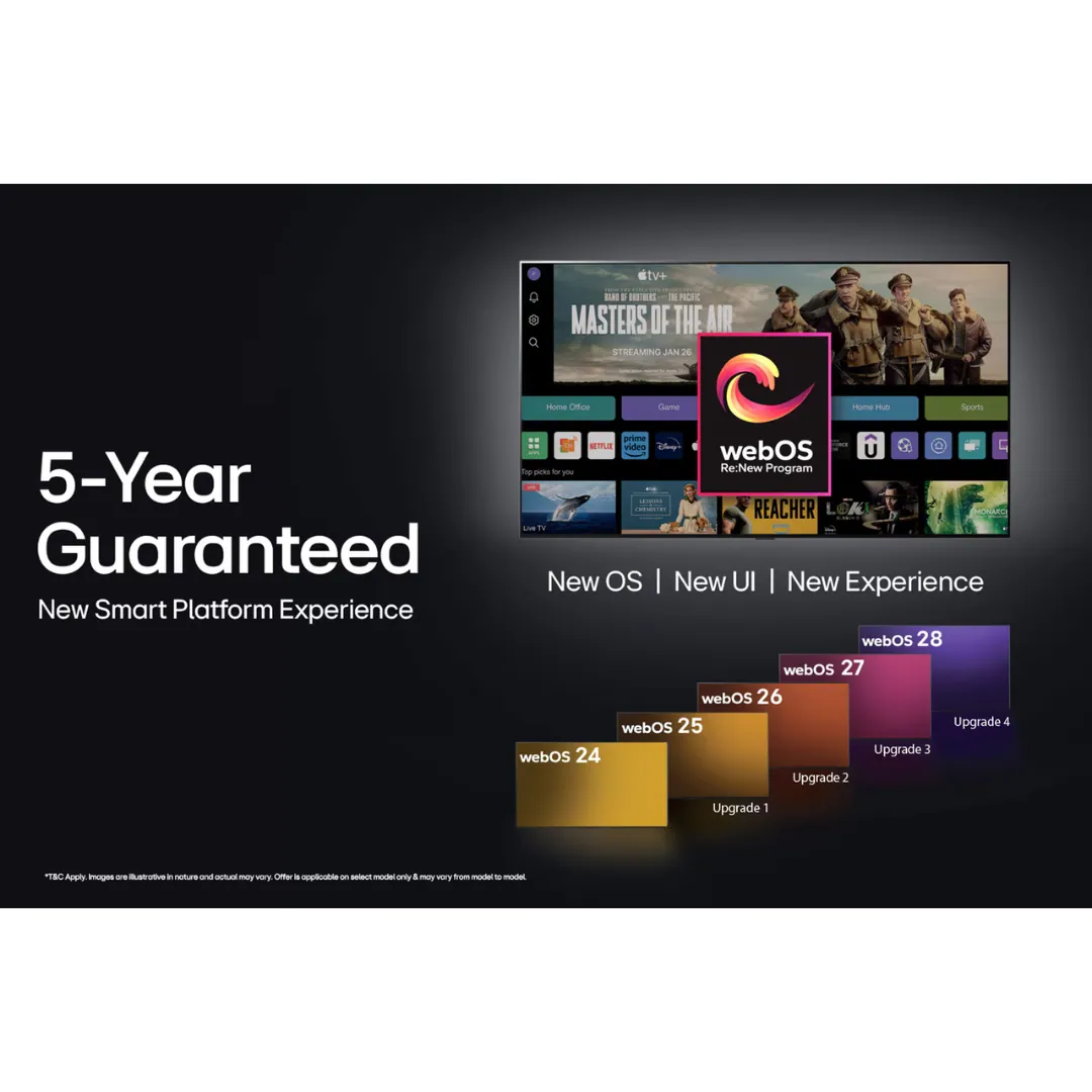 LG 43UT80406LA UHD AI Smart 43 Inch TV Black