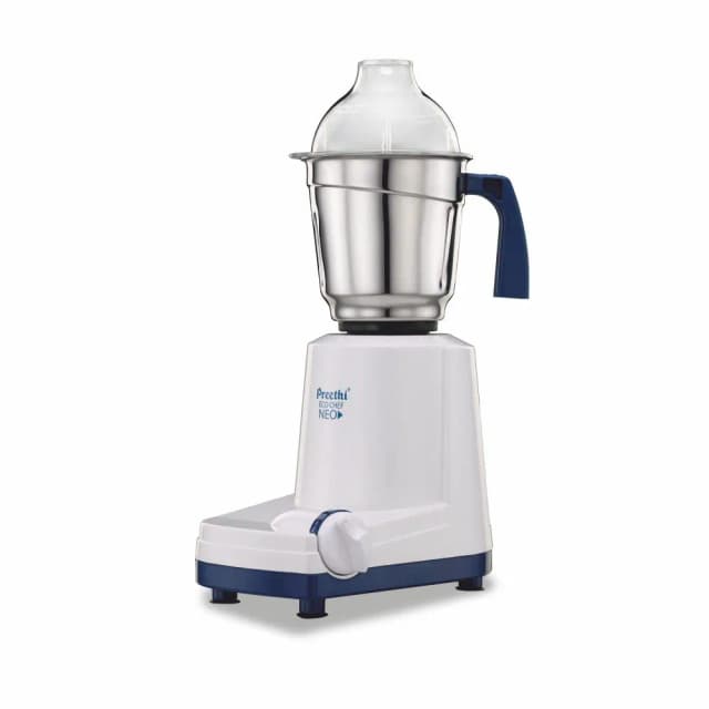 Preethi Eco Chef Neo 500 W Mixie White 3 Jars (MG-199)