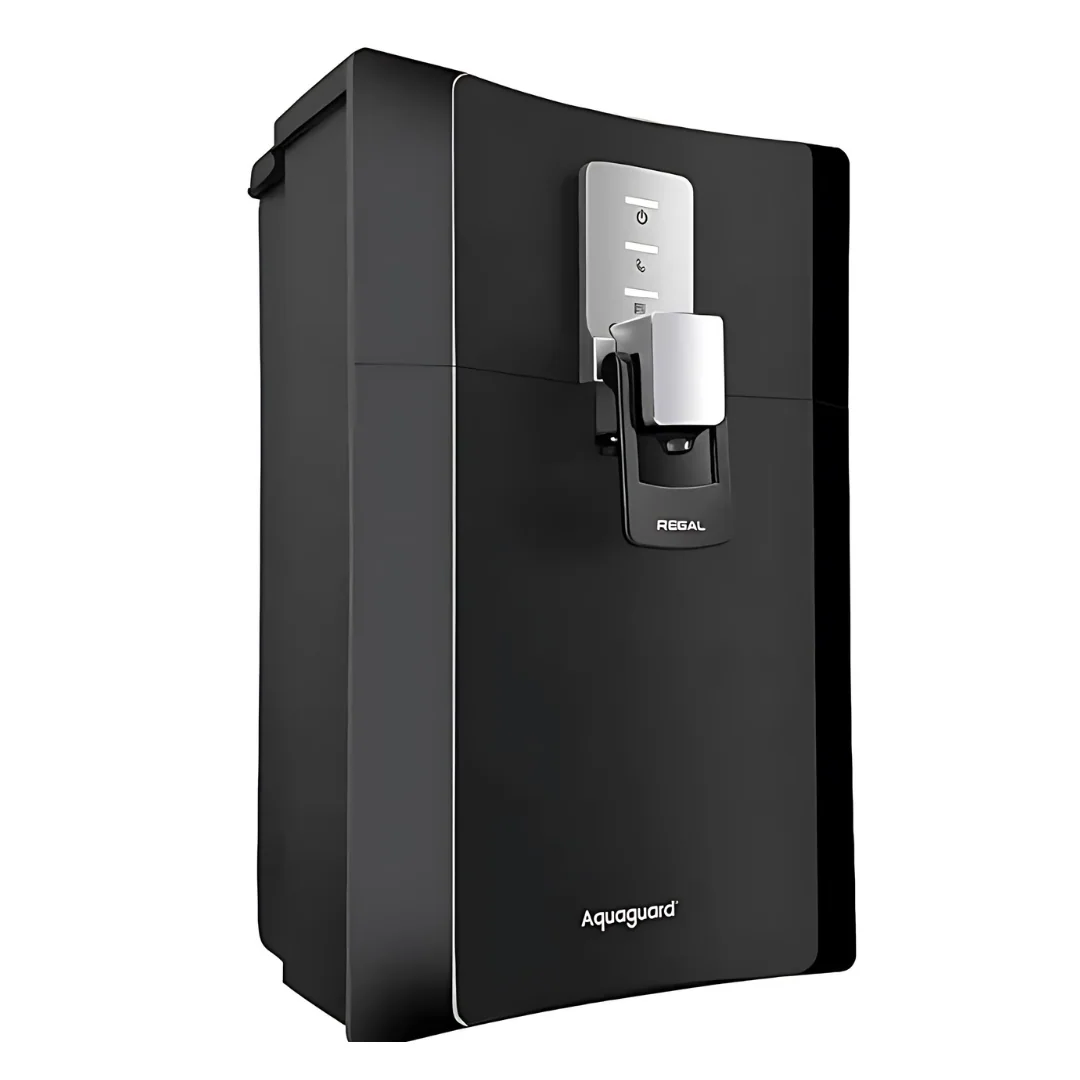 Aqua Sure Aquaguard Regal RO | UV | MTDS Water Purifier Black 6 Ltr